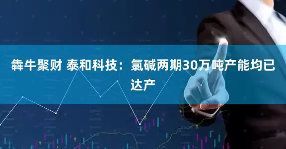 犇牛聚财 泰和科技：氯碱两期30万吨产能均已达产